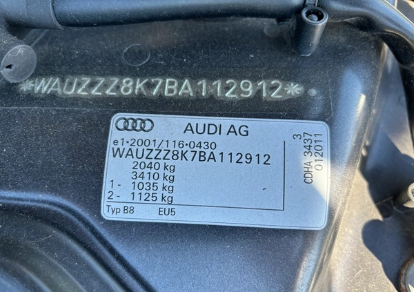 Audi A4 cena 31900 przebieg: 209000, rok produkcji 2011 z Radom małe 137